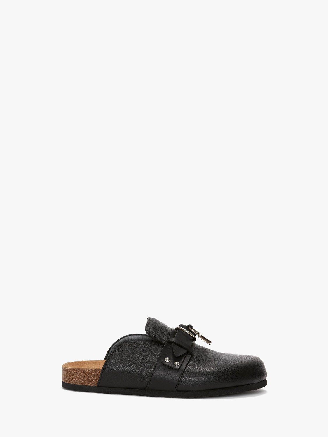 

Кожаные мюли JW Anderson, черный