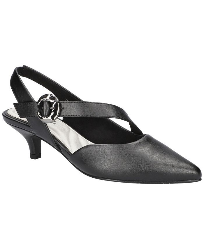 Женские туфли-лодочки Sarita с пряжкой Easy Street, цвет Black