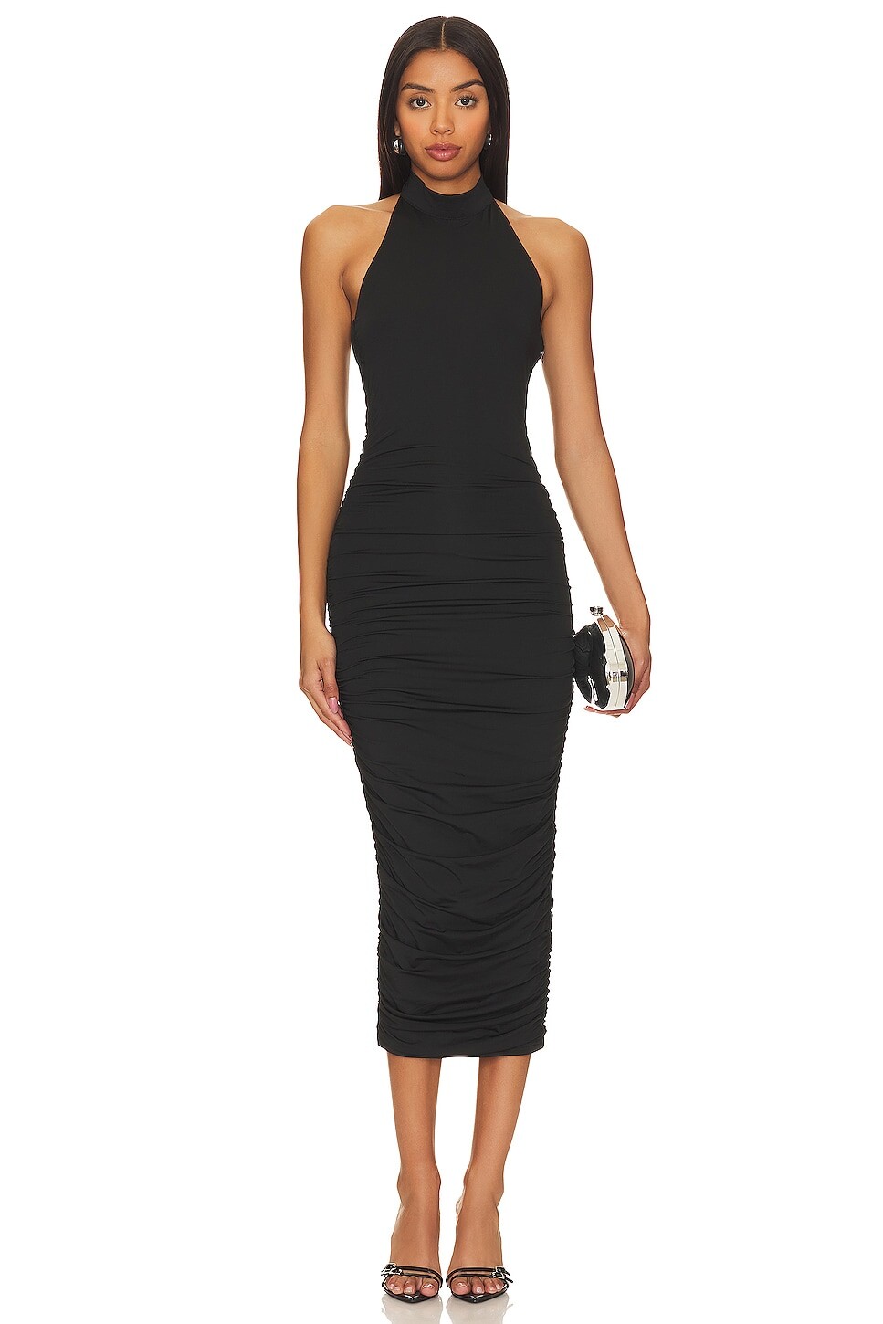 

Платье superdown Mallory High Neck, черный