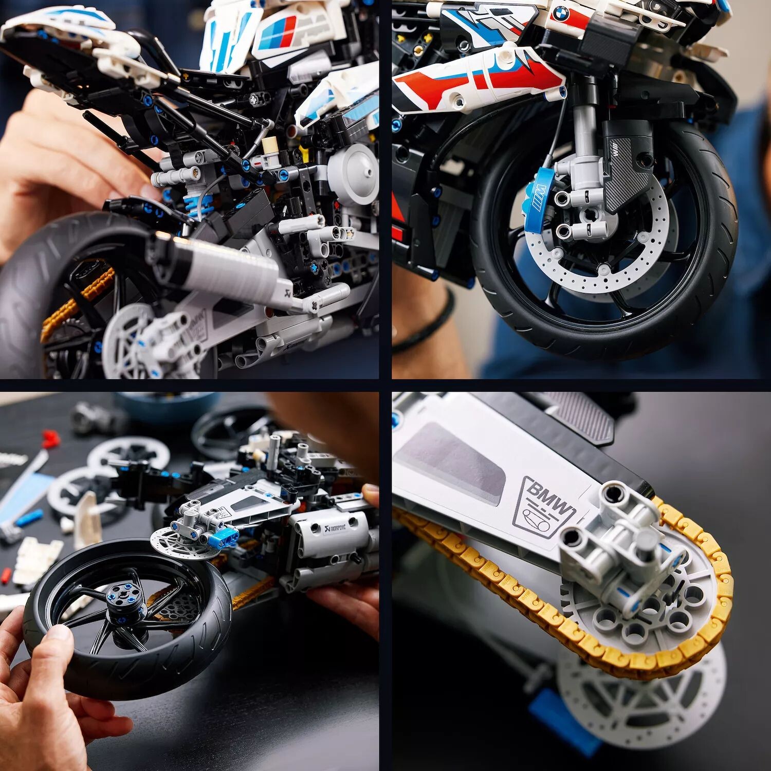 

Набор для сборки модели LEGO Technic BMW M 1000 RR 42130 (1925 деталей) LEGO
