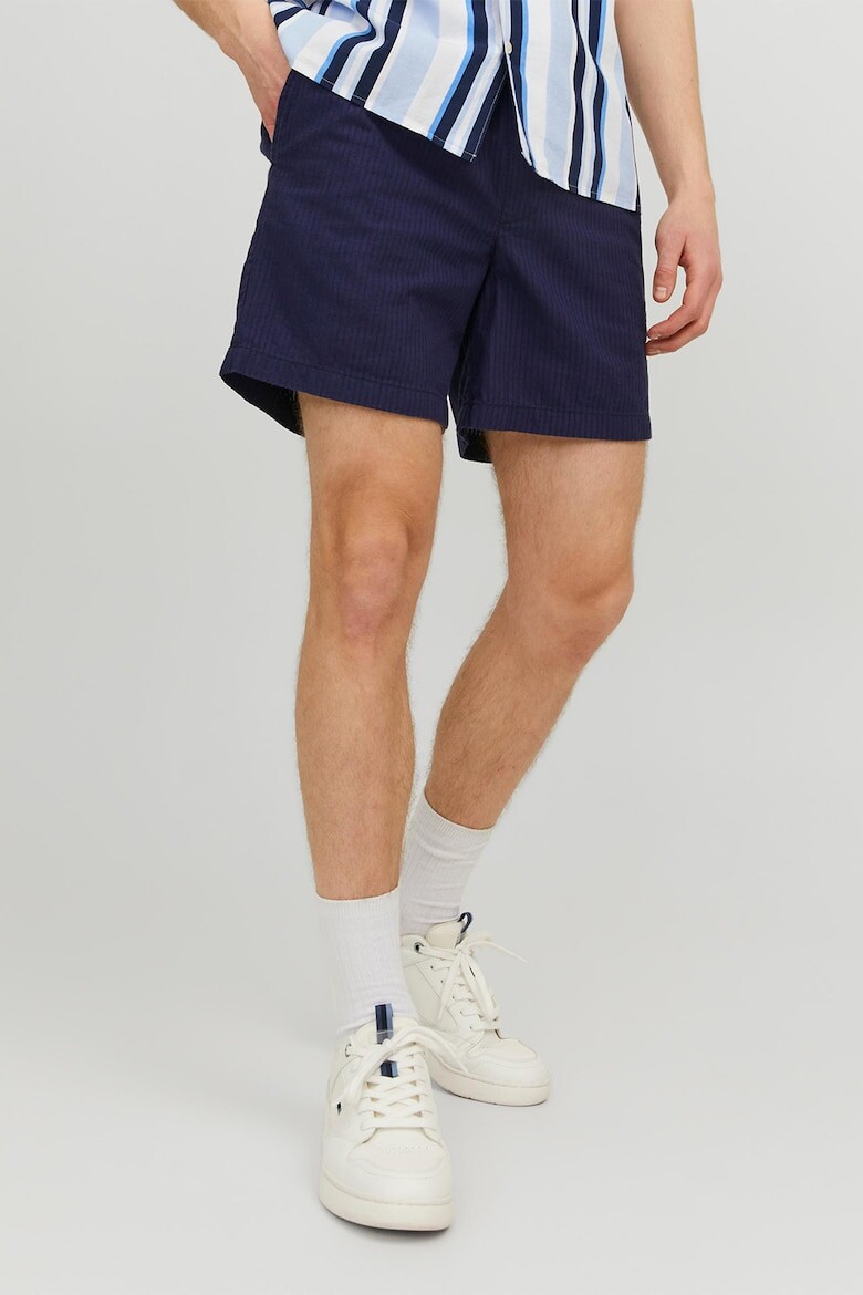 

Льняные шорты с карманами Jack & Jones, синий
