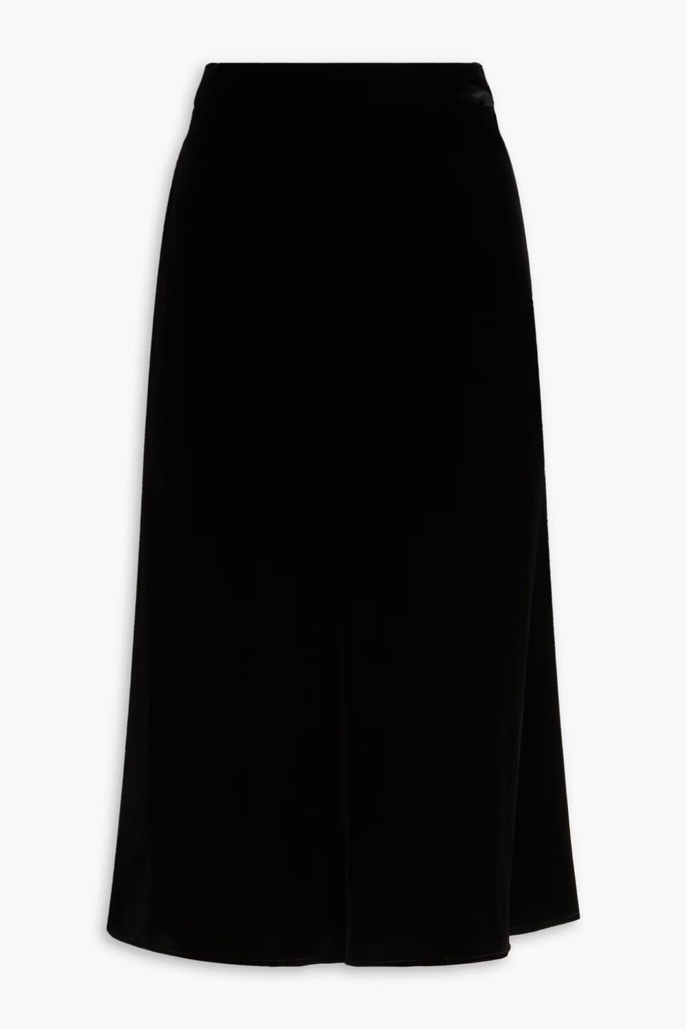 

Бархатная юбка миди Boutique Moschino, черный