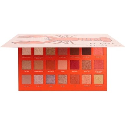 

X Friends He'S Her Палетка теней для век Lobster, Makeup Revolution