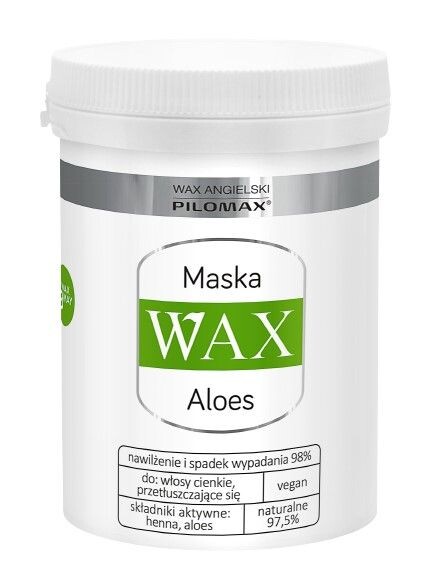 

Маска для волос Wax Angielski Pilomax Natur Classic Aloes Maska Do Włosów, 240 мл