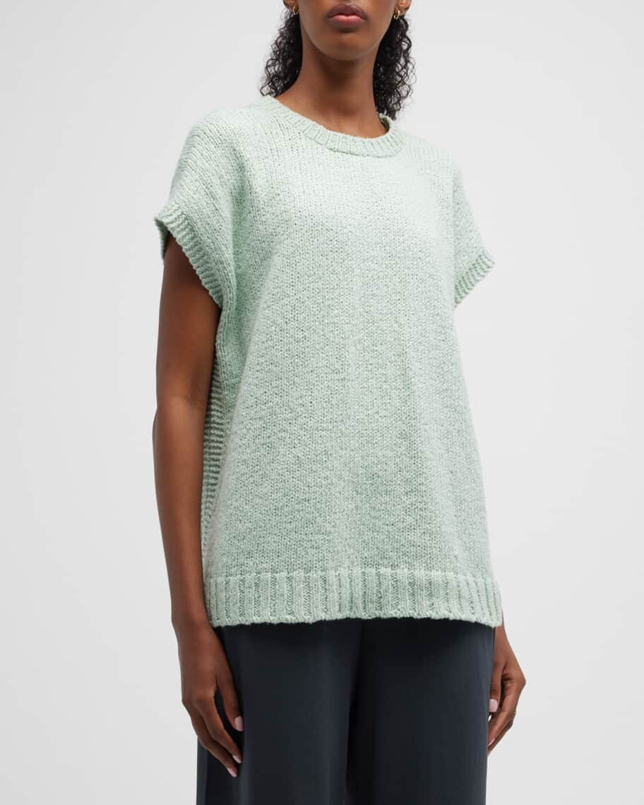 

Трикотажный топ с короткими рукавами Eileen Fisher