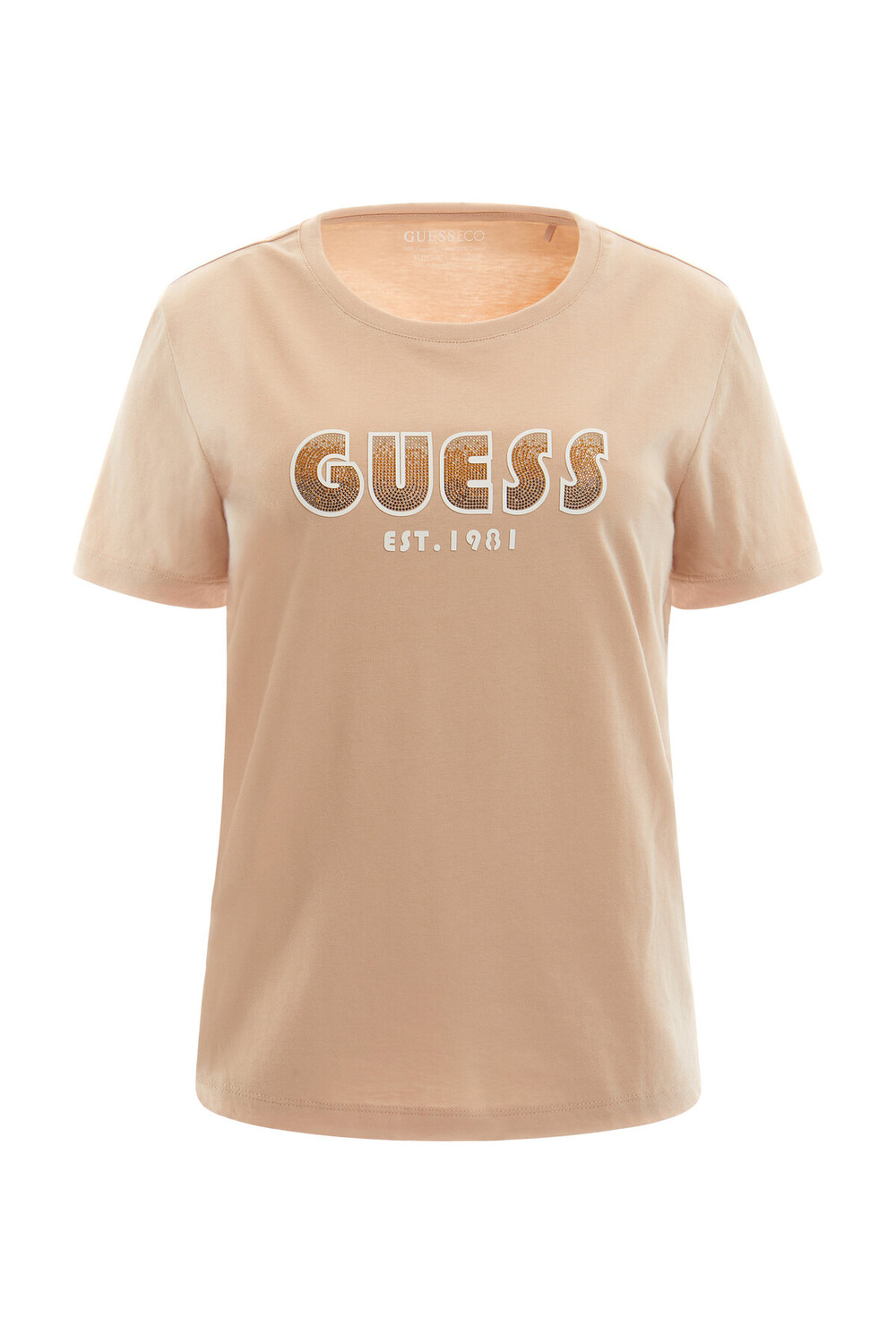 

ЖЕНСКАЯ ФУТБОЛКА СТАНДАРТНОГО КРОЯ SS CN Guess, разноцветный