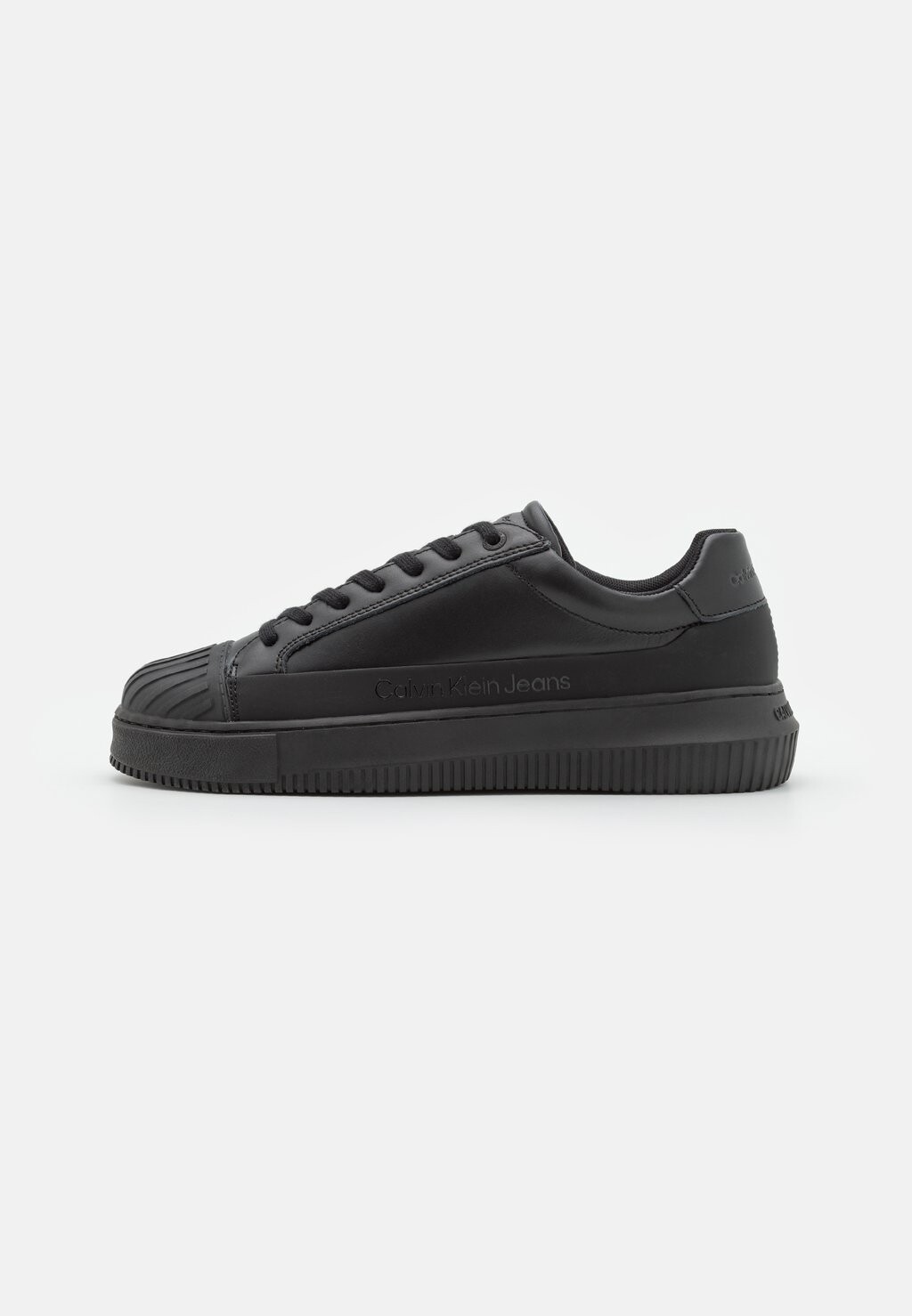 

Кроссовки Calvin Klein Jeans Chunky Cupsole Laceup, тройной черный