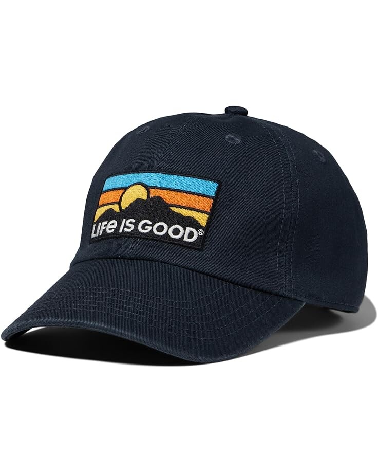 

Кепка Life is Good Mountain Patch Chill, черный