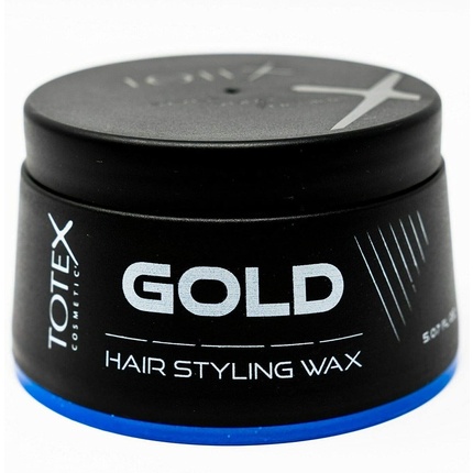 Золотой воск для укладки волос, сильная фиксация, идеальный аромат, текстура, блеск, 150 мл, Totex