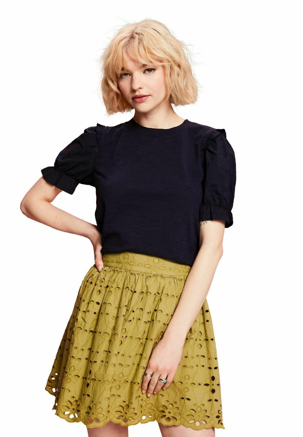 

Футболка с принтом edc by Esprit, Черный