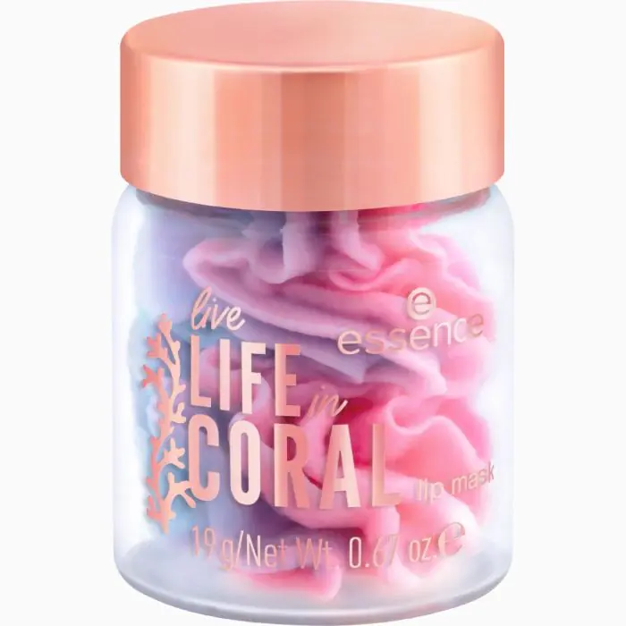 

Бальзам для губ life in coral mascarilla de labios Essence, количество 1 штука