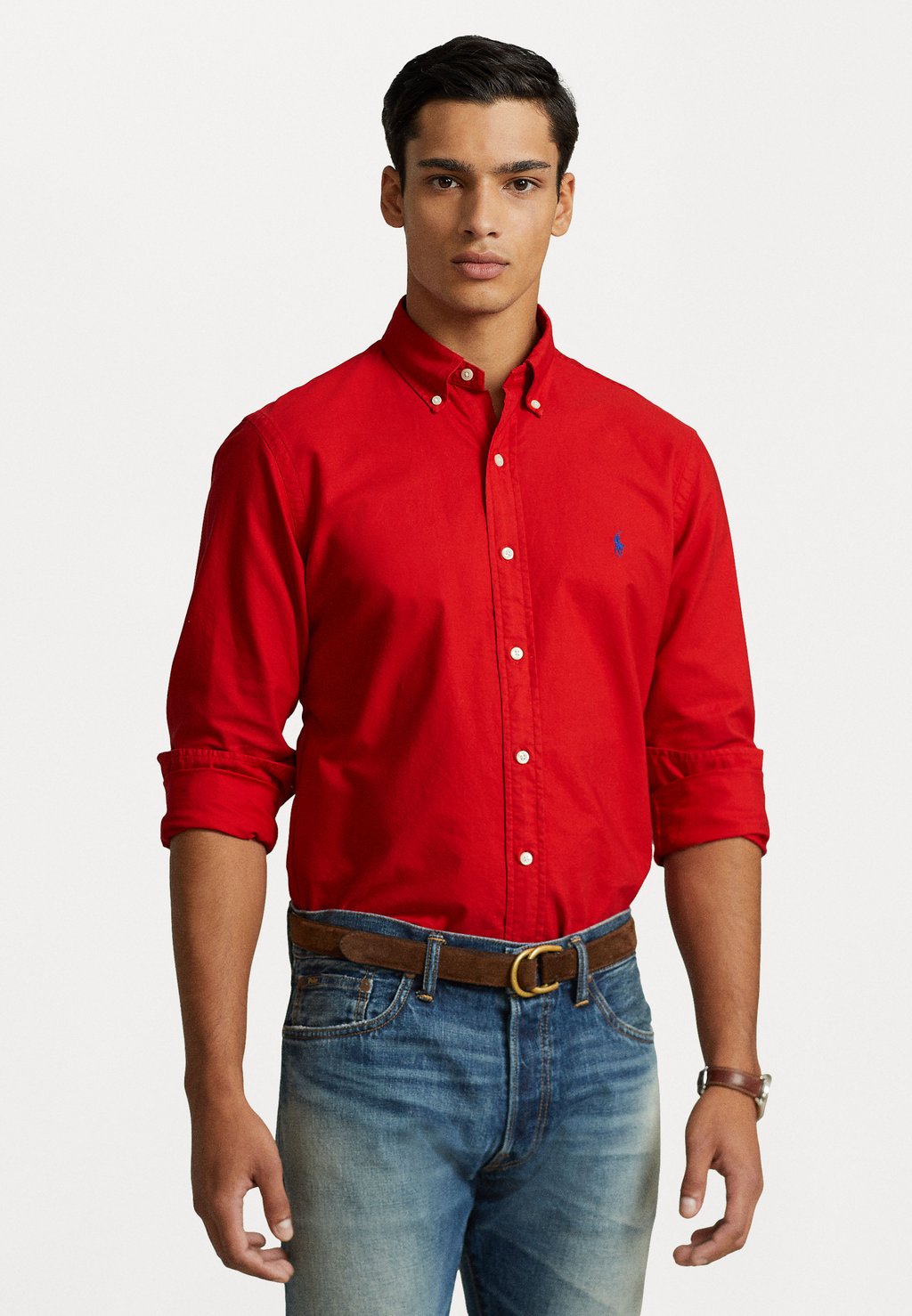 Рубашка LONG SLEEVE SPORT Polo Ralph Lauren, красный