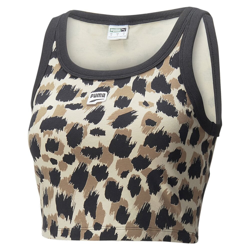 

Топ Puma Downtown Crop, бежевый
