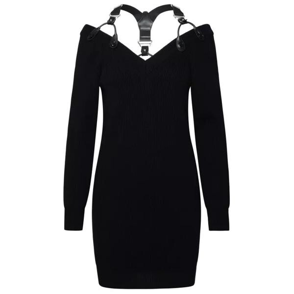 

Платье wool dress Moschino, черный
