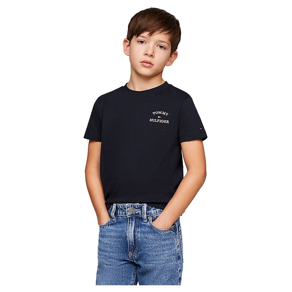 

Футболка с коротким рукавом Tommy Hilfiger Logo, синий