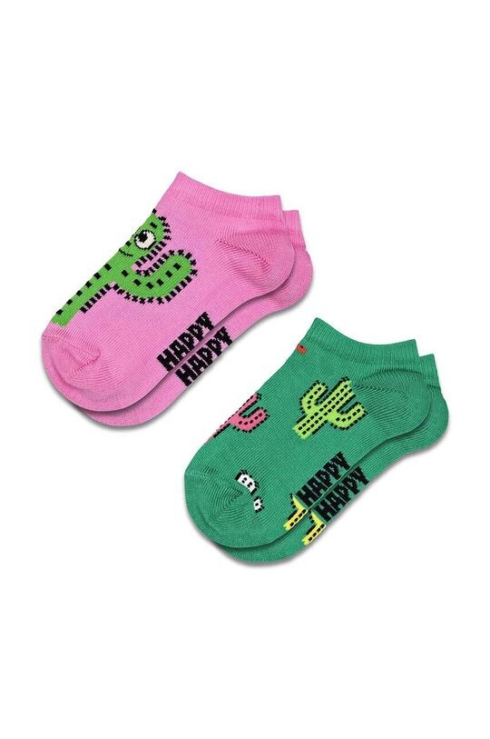 

Happy Socks Детские носки Kids Cactus Low Socks 2 шт., фиолетовый