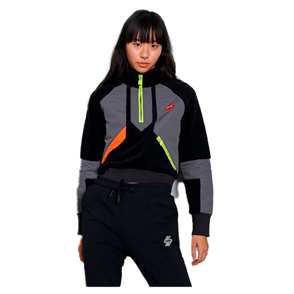 

Толстовка Superdry Sportstyle NRG Funnel, черный