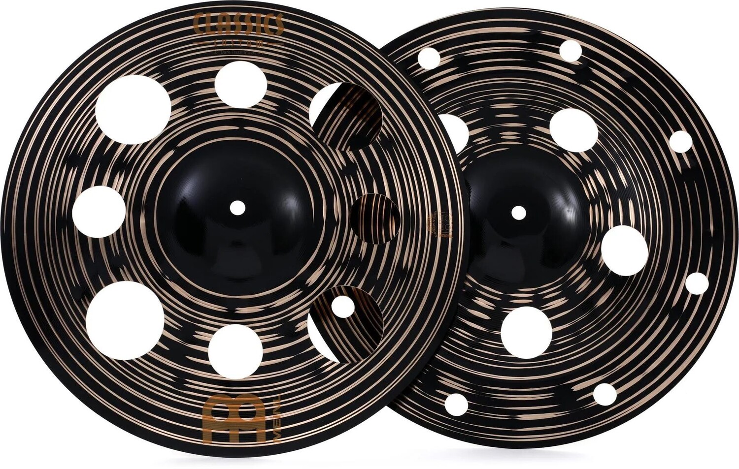 

Тарелки Meinl 16-дюймовые Classics Custom Dark Trash Stack