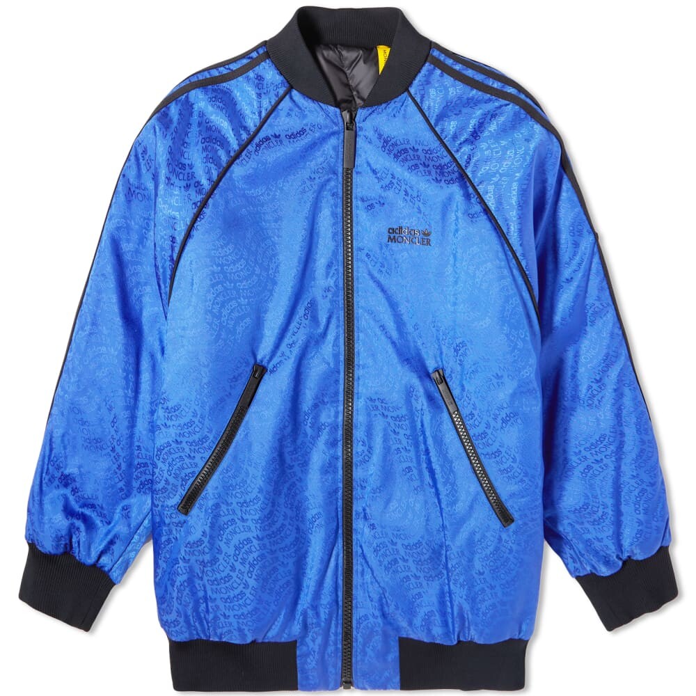 

Спортивная куртка-бомбер Seelos Moncler Genius x adidas Originals, синий