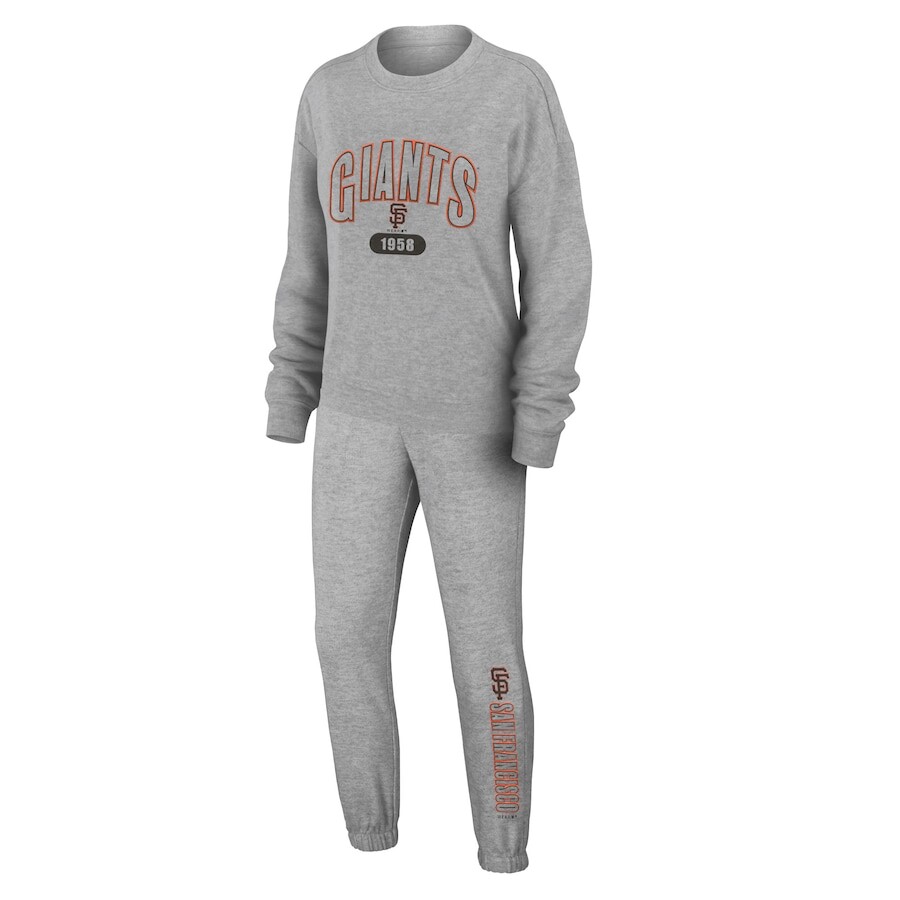 

Пижамный комплект WEAR by Erin Andrews San Francisco Giants, серый