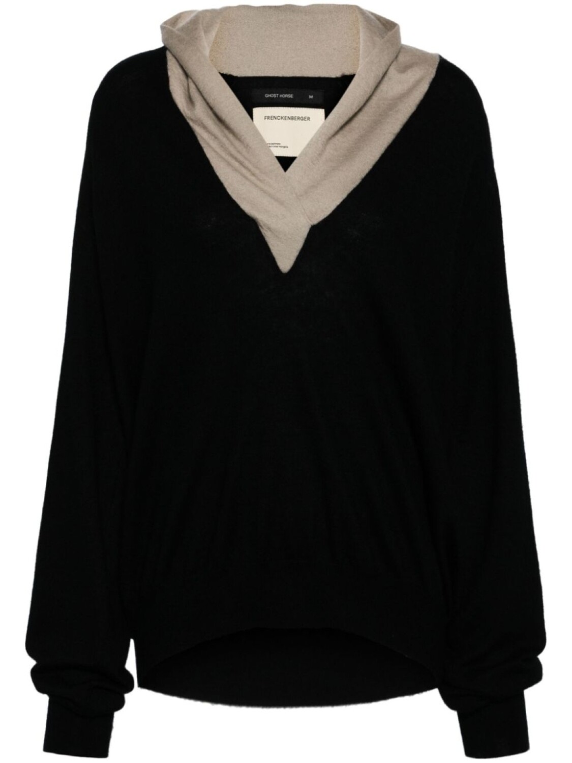 

Frenckenberger Hamza cashmere jumper, черный