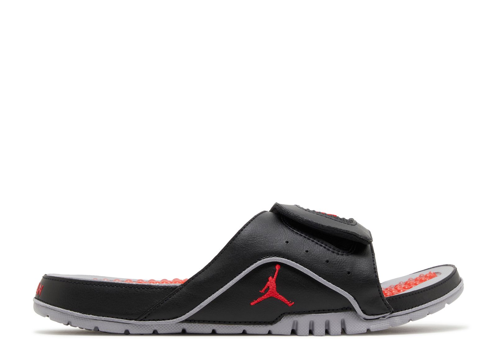 Кроссовки Air Jordan Jordan Hydro 4 Retro Slide 'Black Cement', черный