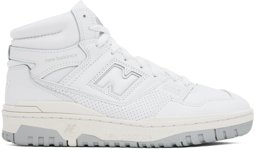 

Белые кроссовки New Balance 650