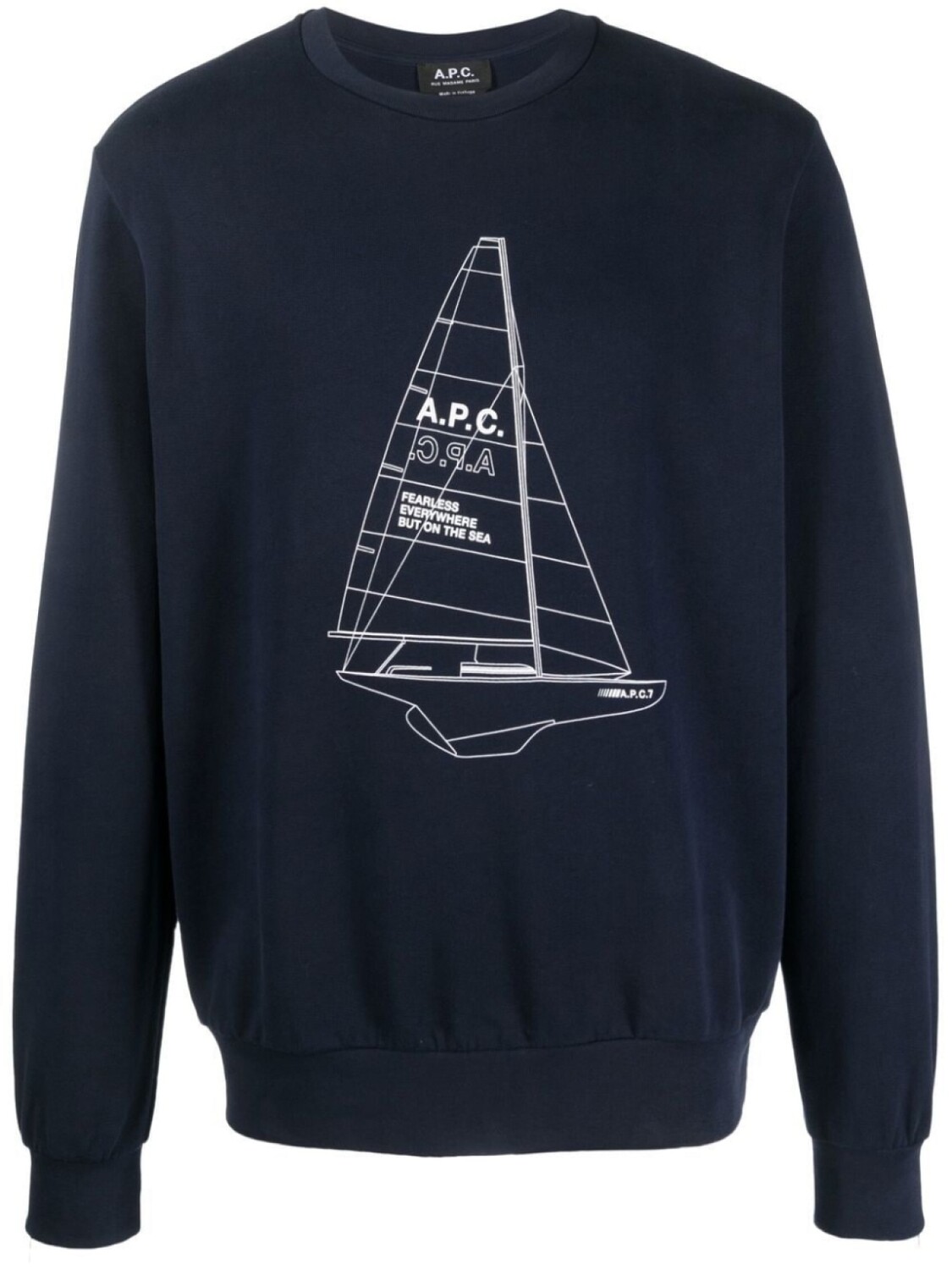 

A.P.C. толстовка с логотипом, синий