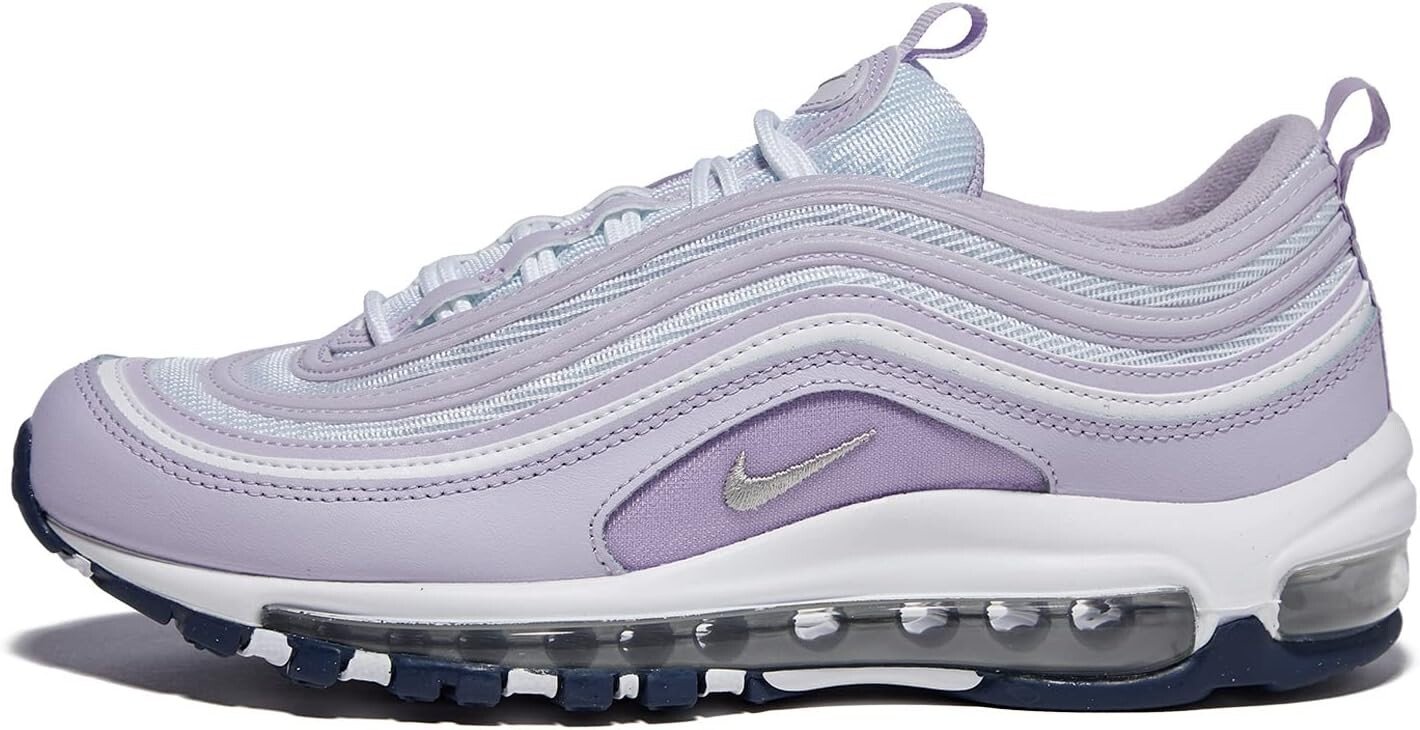 

Кроссовки Air Max 97 Nike, цвет White/Metallic Silver/Violet Frost