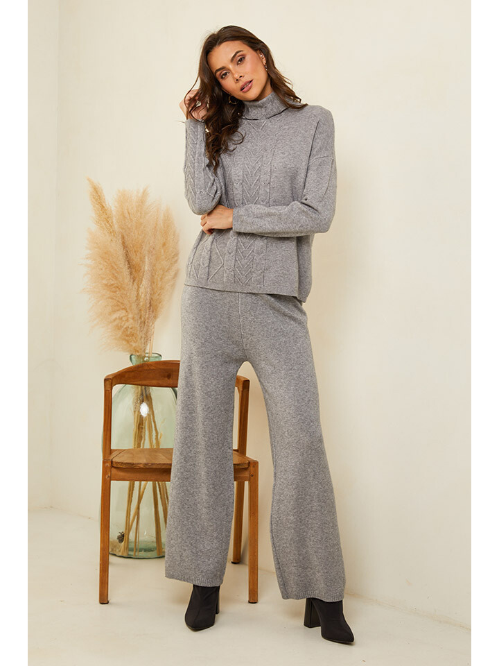 

Свитер Soft Cashmere 2tlg. Outfit, серый
