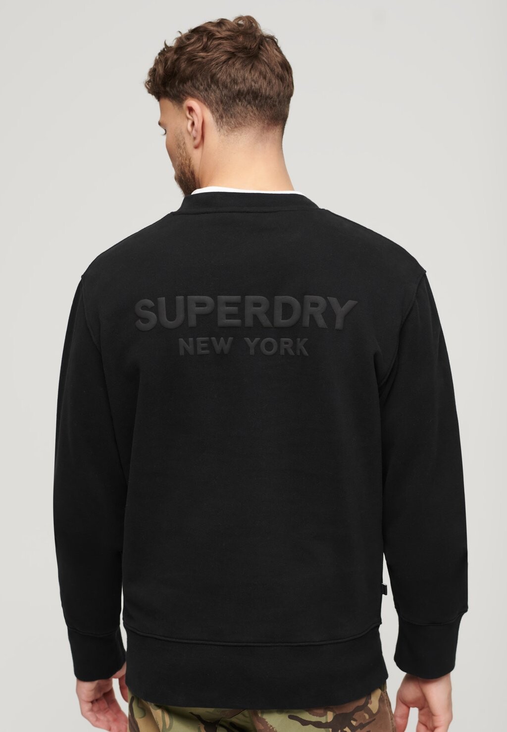 Толстовка CREW Superdry, черный