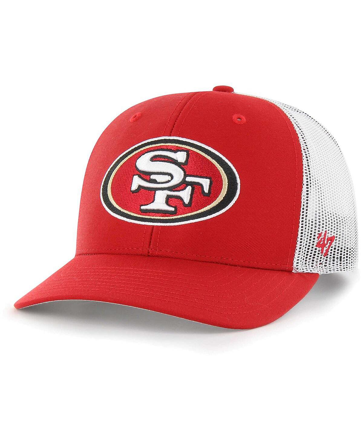 Мужская регулируемая кепка Trucker Scarlet San Francisco 49ers '47 Brand