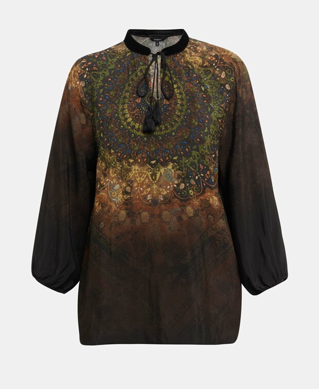 

Рубашка блузка Desigual, черный