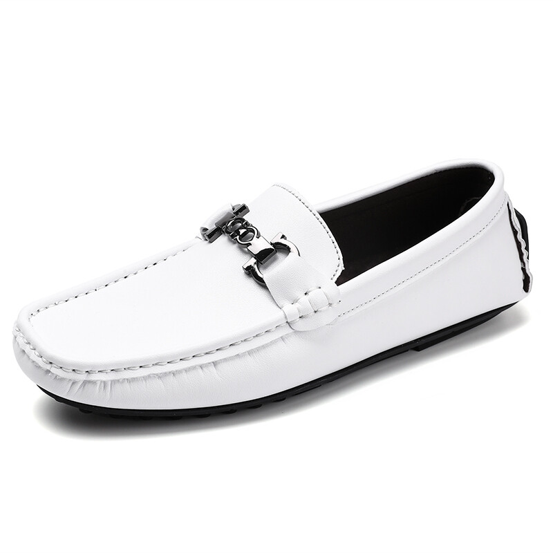 

Мокасины мужские Gommino Men Bvfnlee, белый