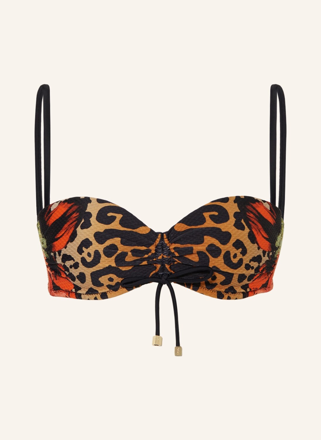 

Топ бикини heidi klein Bügel LEOPARD, черный