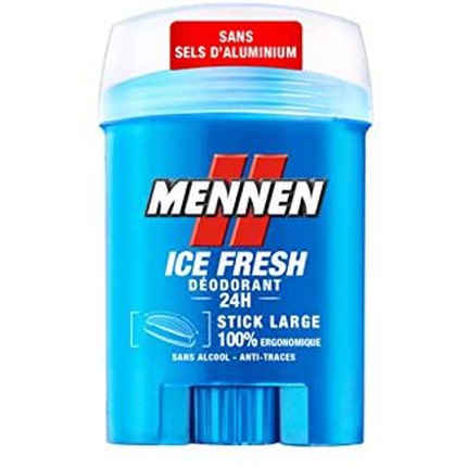 Набор из 2 мужских дезодорантов-карандашей, Ice Fresh, большой, контроль 24 часа Mennen