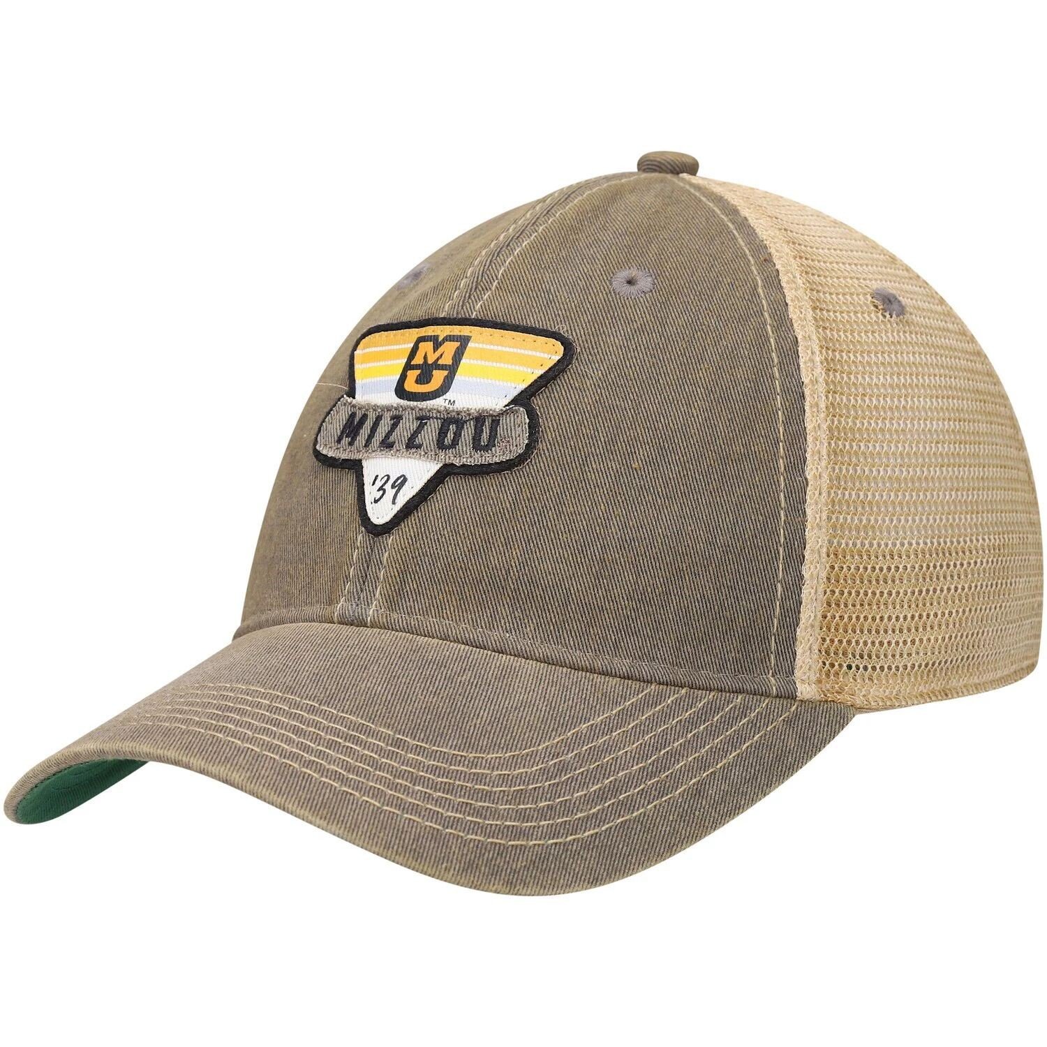 

Мужская серая кепка Missouri Tigers Legacy Point Old Favorite Trucker Snapback