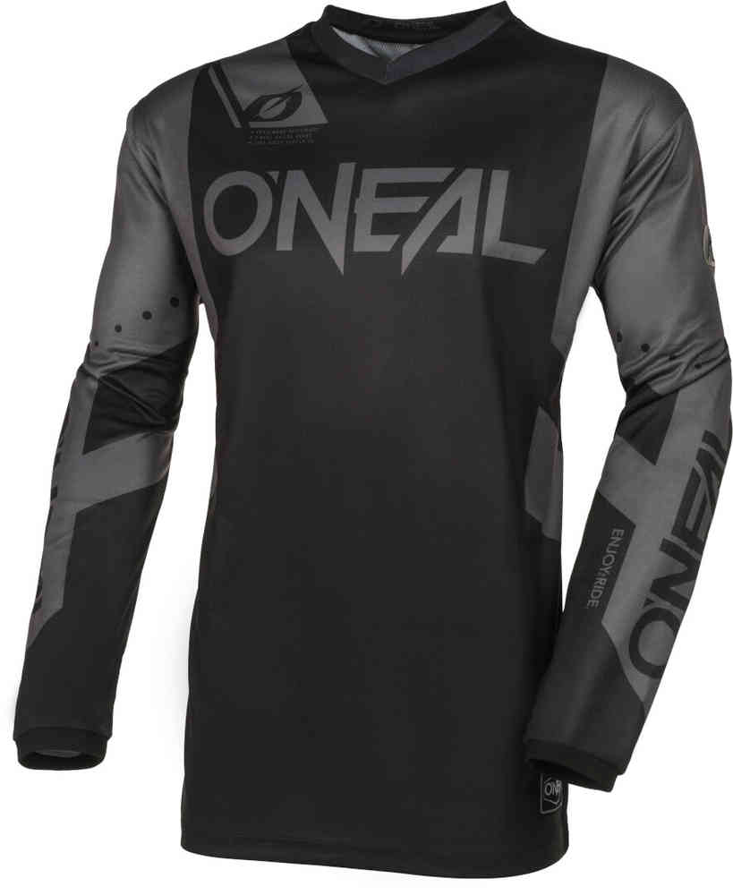 Джерси для мотокросса Element Racewear Oneal, черный/серый
