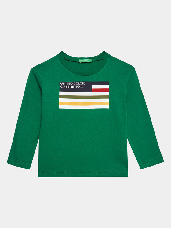 

Блуза стандартного кроя United Colors Of Benetton, зеленый