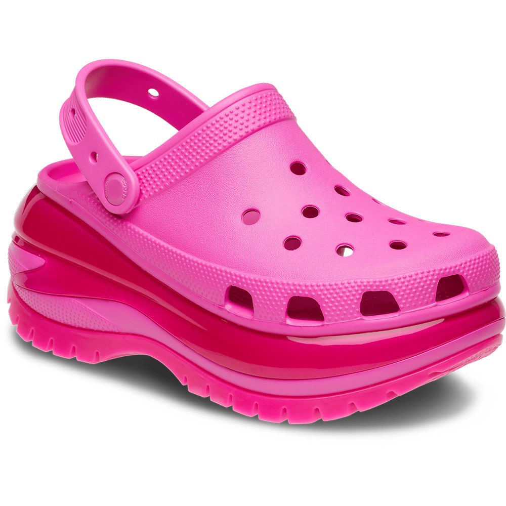 Сабо Crocs Classic Mega Crush, розовый