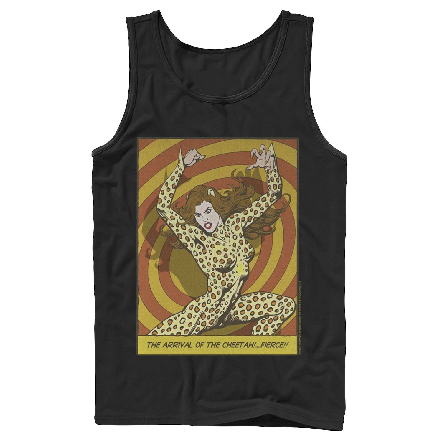 

Мужская майка DC Comics Wonder Woman Cheetah Comics Licensed Character