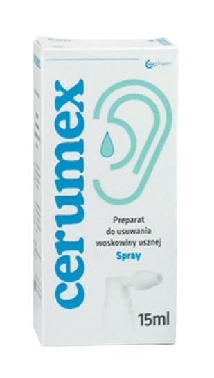 

Спрей для ушей Cerumex Spray Do Uszu, 15 мл