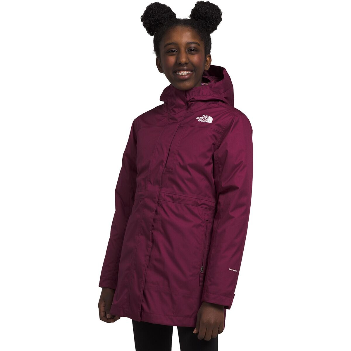 

Куртка north down triclimate - для девочек The North Face, цвет boysenberry