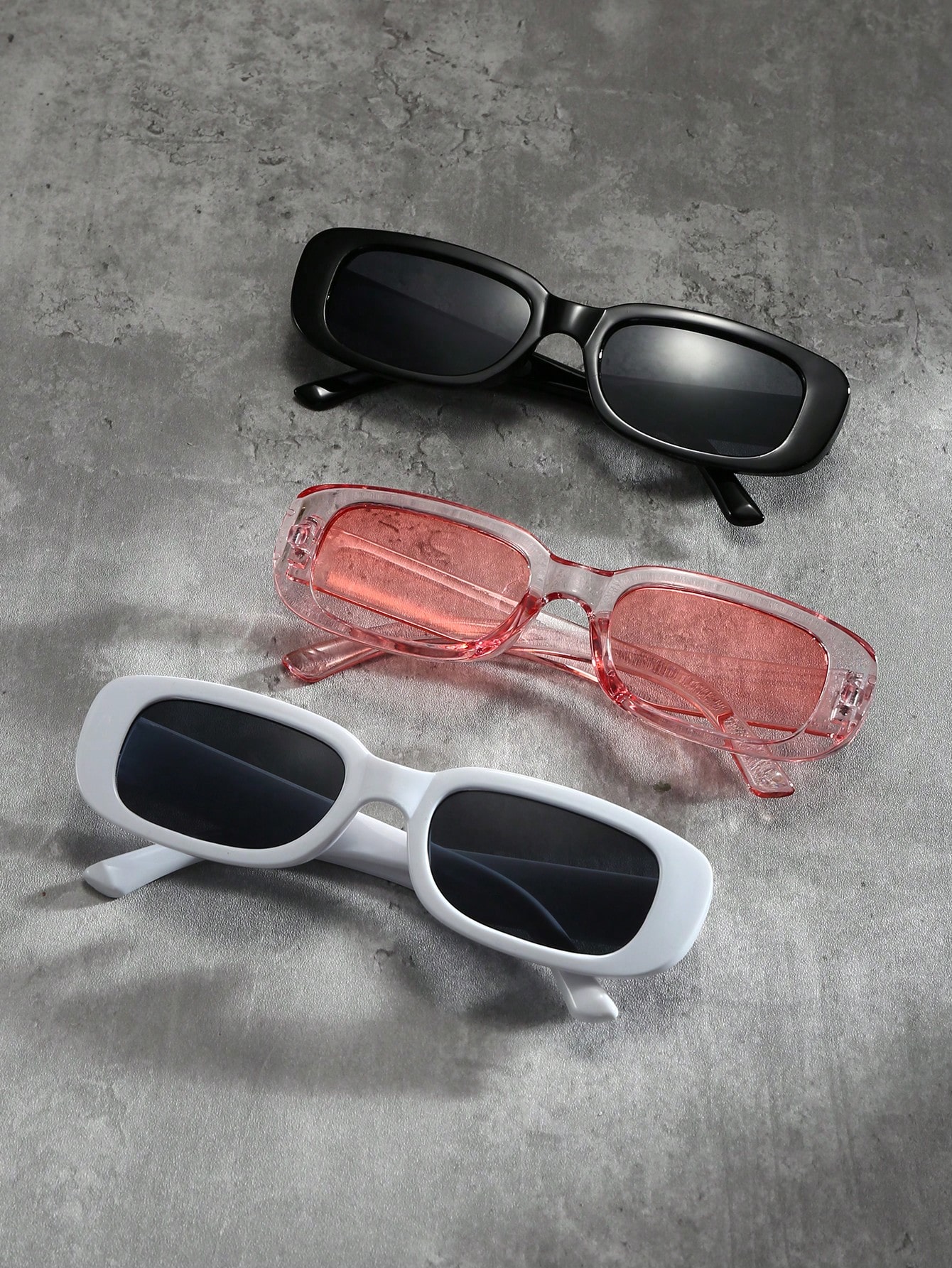 3шт Y2k Спортивные солнцезащитные очки в стиле ретро