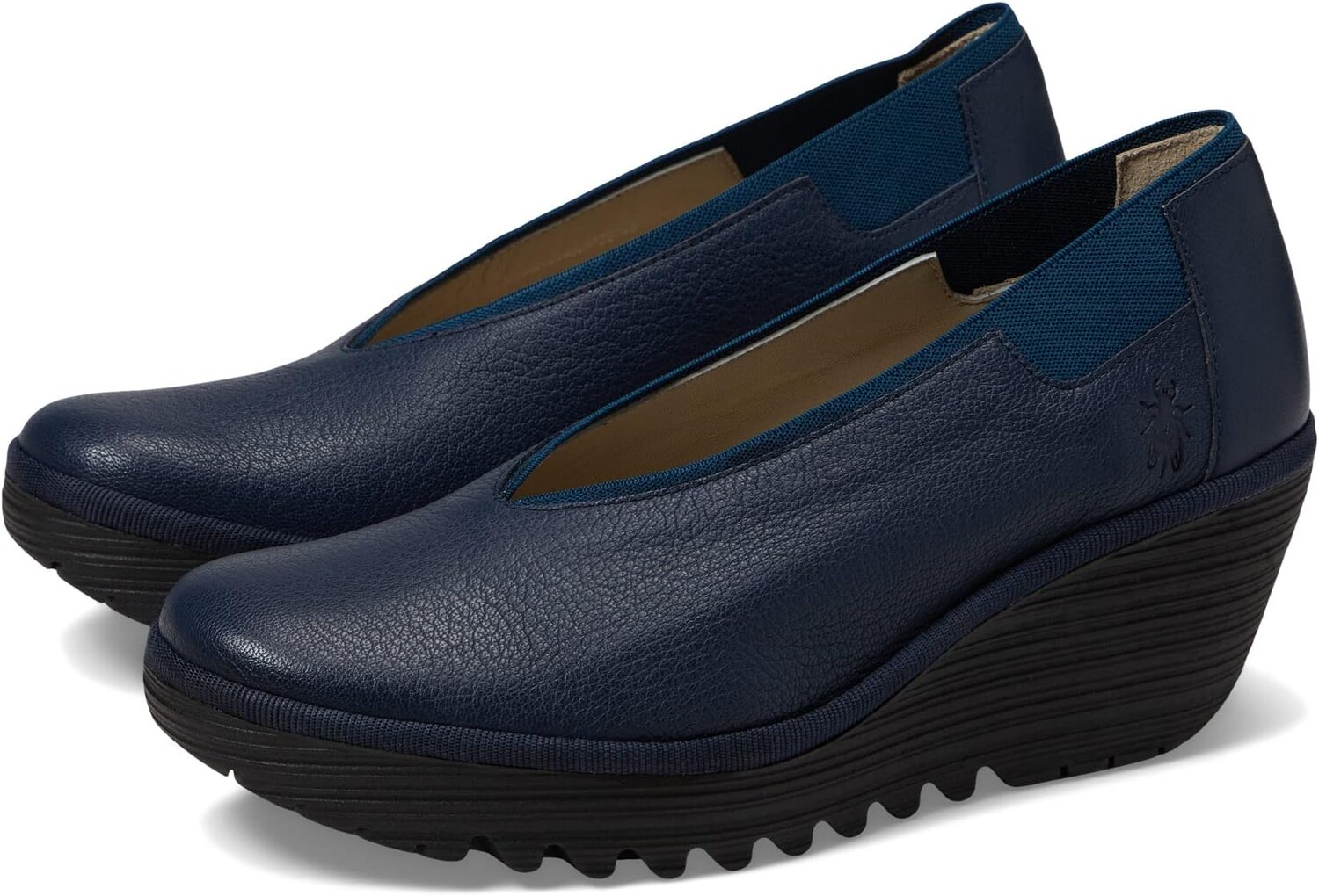 

Туфли на танкетке YOZA438FLY FLY LONDON, цвет Ocean Mousse