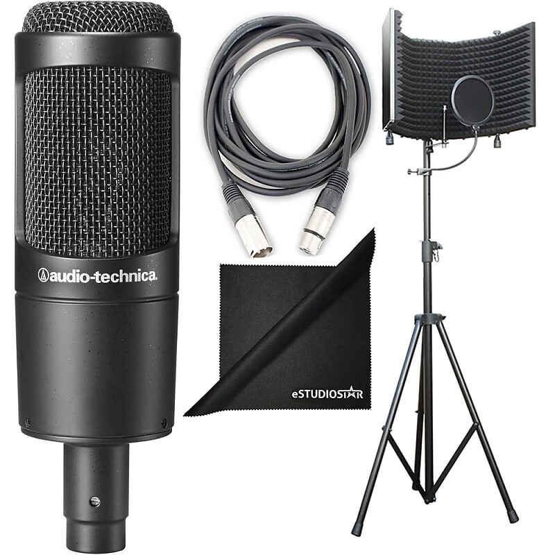 

Конденсаторный микрофон Audio-Technica AT2035 Large Diaphragm Cardioid Condenser Microphone