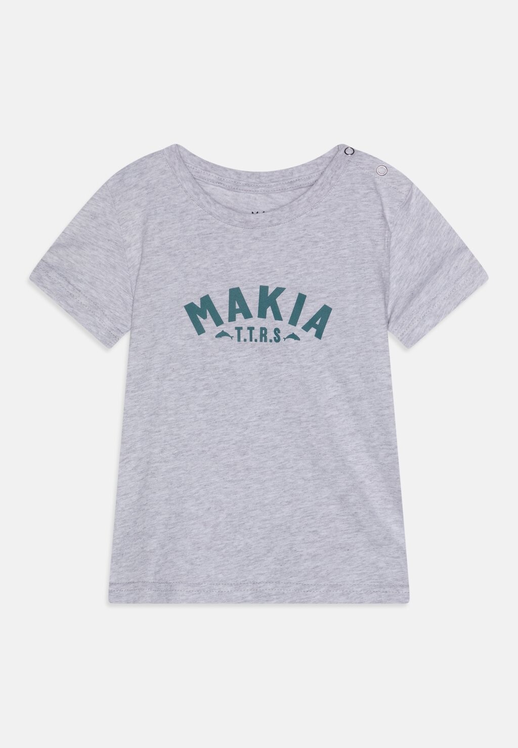 

Футболка с принтом FIN UNISEX Makia, цвет light grey