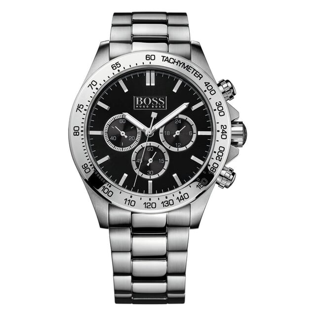 

Мужские часы Ikon с хронографом 1512965 Hugo Boss, серебряный