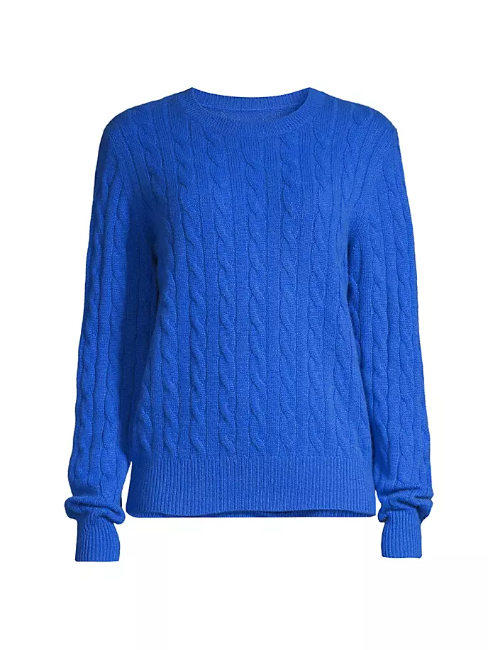 

Кашемировый свитер косой вязки Vineyard Vines, синий