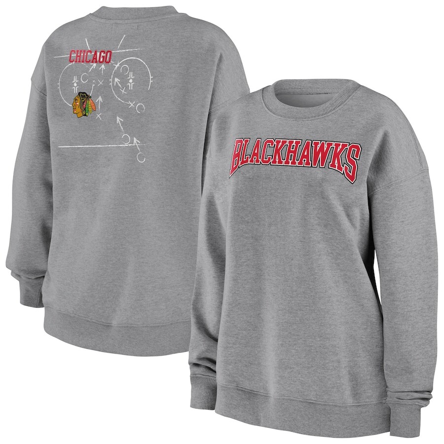 

Толстовка WEAR by Erin Andrews Chicago Blackhawks, серый